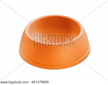 Pets Bowl Isolated On White Background. For Design