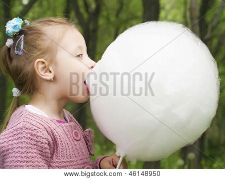 Candyfloss spise