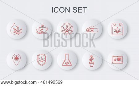 Set Line Online Buying Marijuana, Location And, Stop, Marijuana Plant Pot, Or Cannabis Leaf Oil, Cup