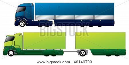 Aerodynamische LKW