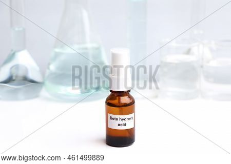 Beta Hydroxy Acid Is A Chemical Ingredient In Beauty Product, Chemicals Used In Laboratory Experimen