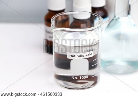Retinoic Acid Is A Chemical Ingredient In Beauty Product, Chemicals Used In Laboratory Experiments