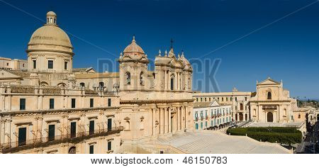 Historiske centrum af Noto