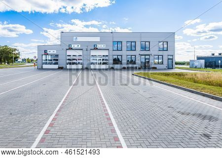 Technical Vehicle Testing Station. Alytus, Lithuania 4 September 2022