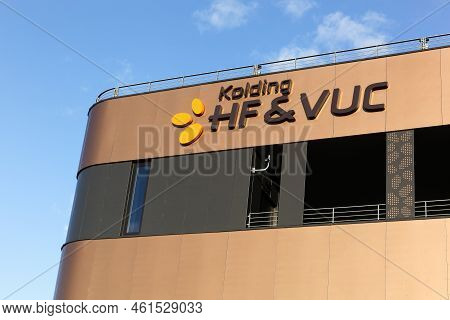 Kolding, Denmark - February 28, 2016: Kolding Hf And Vuc Is A School That Offers An Adult Educationa