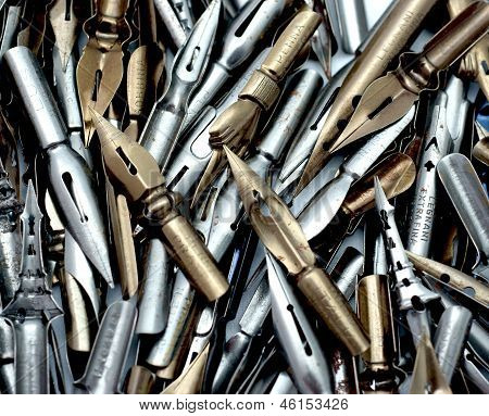 Gruppe af tegning penne