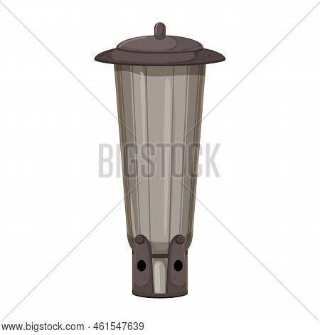Animal Feeder Bird Cartoon. Animal Feeder Bird Sign. Isolated Symbol Vector Illustration