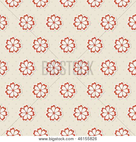 Floral seamless pattern