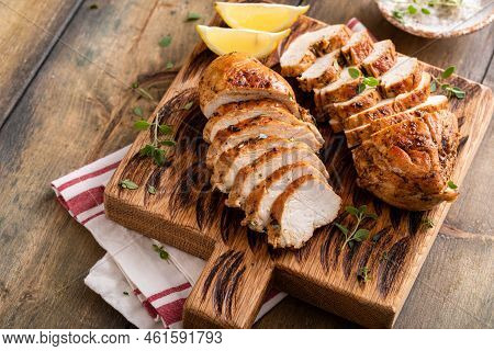 Roasted Or Seared Chicken Breast With Herbs