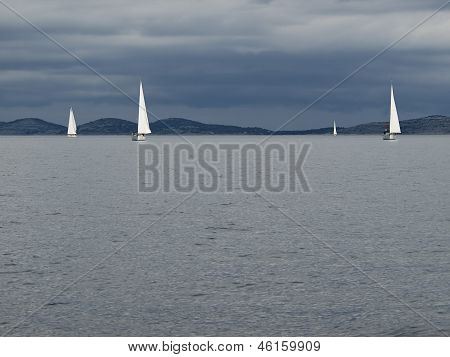 Ultime barche in regata