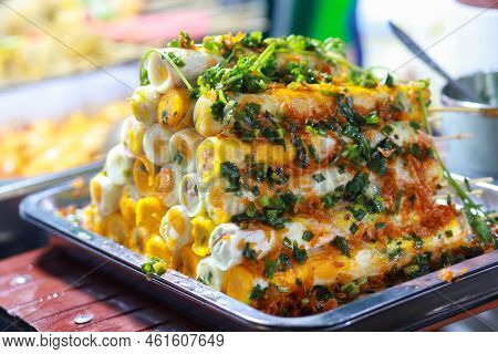 Popia Basah In Ho Thi Ky Street Food, Ho Chi Minh City, Vietnam
