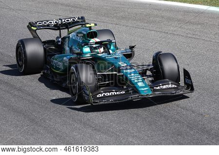 Monza - Italy. 8-11 September 2022. Sebastian Vettel Of  Aston Martin During The F1 Grand Prix Of It