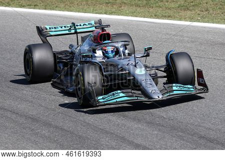 Monza - Italy. 8-11 September 2022. George Russell Of  Mercedes Amg Petronas F1 Team During The F1 G
