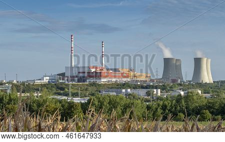 Nuclear Power Plant. Nuclear Power Station. Mochovce. Slovakia.