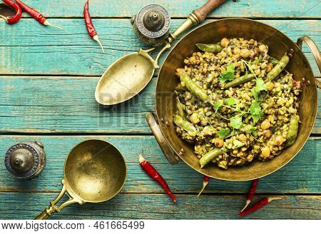 Kitchari, A Spicy Vegetarian Dish