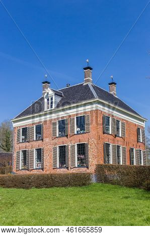 Historic Mansion Ennemaborg In Midwolda, The Netherlands