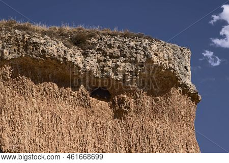 San Esteban De Gormaz (spain), September 5, 2022. Caves For Wine. It Is A Town In The Province Of So