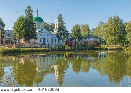 Moscow Region, Sergiev Posad City District, Vasilyevskoye Village, Russia - September 13, 2022: Chur