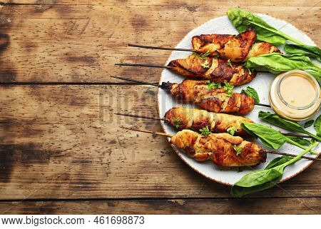 Chicken Breast Skewers, Chicken Satay