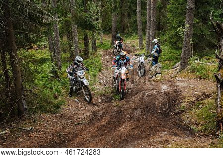 Republic Of Karelia, Russia - Circa June, 2022: Off-road Tournament Ladoga Trophy 2022 In Karelia. M