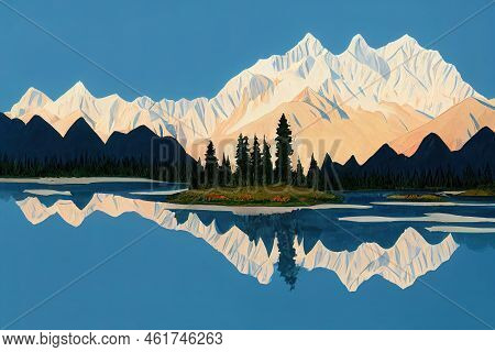 Pakistan - September 2021 Nanga Parbat Reflection In The