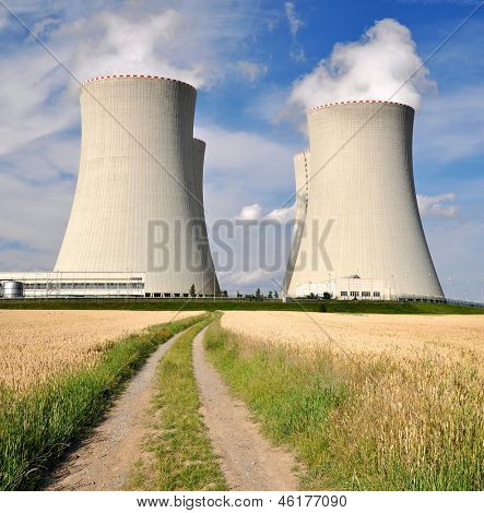 Elektrowni jądrowej Temelín w Europie Republiki Czeskiej