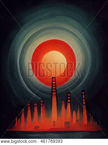 Industry Effect Of Destroying The Sun And Earth - Cover
