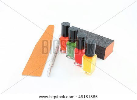 Getting Ready For A Manicure