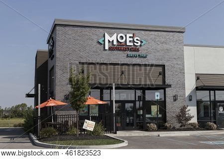 Moe's Southwest Grill Fast Food Restaurant. There Are More Than 600 Moe's Southwest Grilles In The U