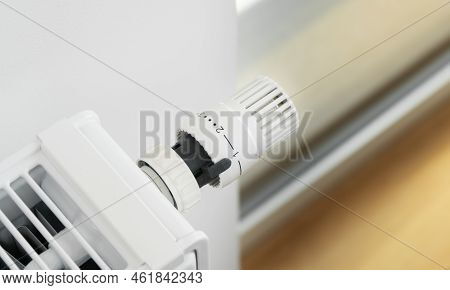The Thermostat Controller, Which Sets The Temperature Of The Radiator In The Room, Is Set To The Min