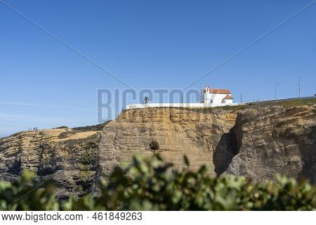 Beautiful Beach In Alentejo. Zambujeira Beach In Zambujeira Do Mar, Portugal.
