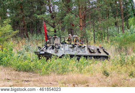 Hodonin - Panov, Czech Republic - July 20, 2022, Military Day Hodonin - Panov. Historical And Contem