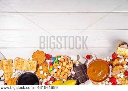S'mores Party Food And Ingredients
