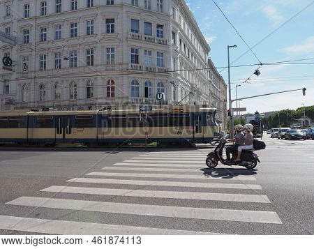 Tram In Vienna