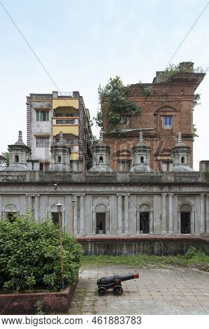 Howrah, West Bengal, India - 26th October 2020 : View Of Shib Mandir, Temple For Worshipping Lord Sh