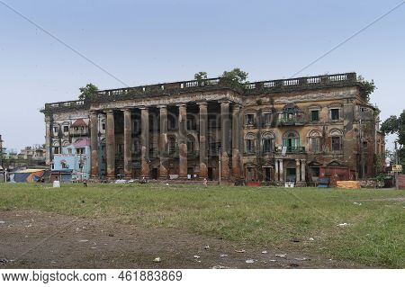Howrah, West Bengal, India - 26th October 2020 : Andul Rajbarhi , A Palace Or Rajbari Near Kolkata I