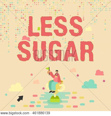 Text Showing Inspiration Change The Game. Word For Lower Volume Of Sweetness In Any Food Or Drink Th