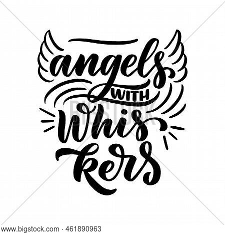 Hand Drawn Motivation Lettering Phrase In Modern Calligraphy Style. Inspiration Slogan For Print And