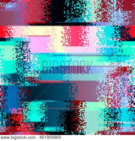 Pattern Of A Random Small Dots. Seamless Image