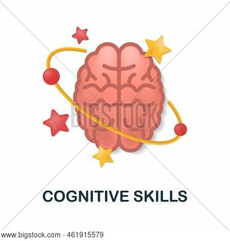 Cognitive Skills Icon. 3d Illustration From Cognitive Skills Collection. Creative Cognitive Skills 3