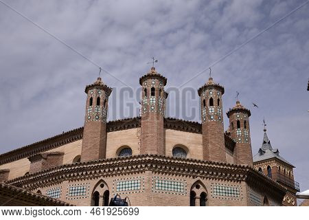Teruel (spain, September 9, 2022). St. Peter\'s Church. The Church Of San Pedro De Teruel Is A 14th-