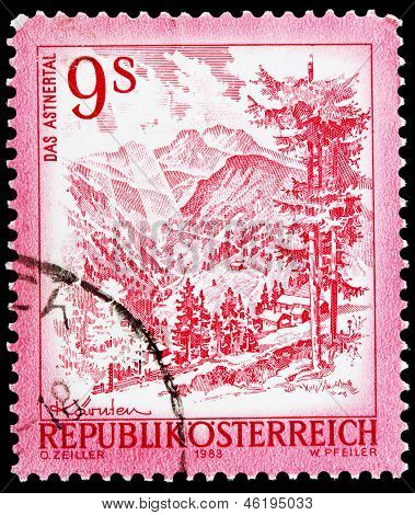 Østrigske indlæg stempel