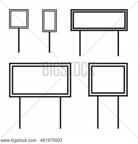 Empty Signs Signs Vector & Photo (Free Trial) | Bigstock