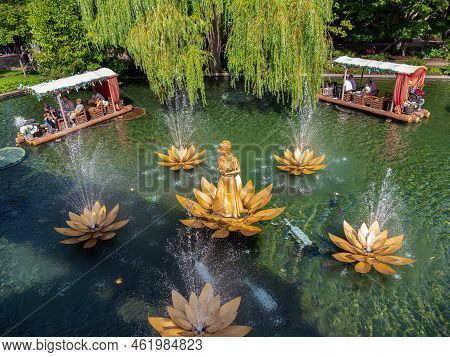 Rust, Germany - September 1, 2022: Europa-park Is The Largest Theme Park In Germany, And The Second 