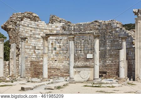 Ephesus Archaeological Site. St. Mary Church. Roman Empire. Turkey