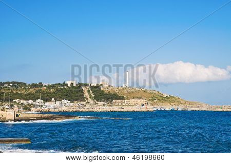 Panoramic view of Santa Maria di Leuca. Puglia. Italy.