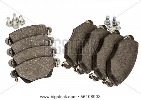 Brake Pad Set With Screws