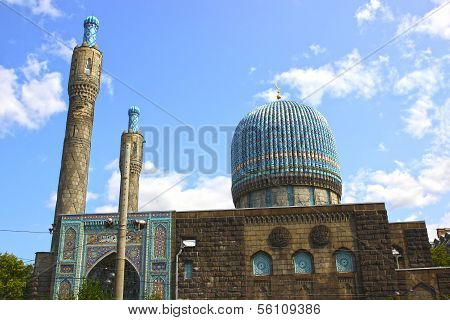 Central Muslim Mosque In St. Petersburg