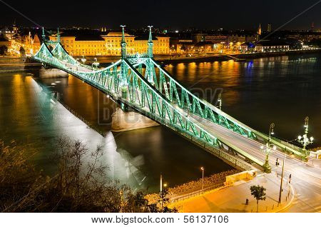 Szabadsag, Liberty Bridge In Budapest