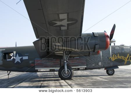 Guerra mondiale ll bombardiere B24 la stregoneria